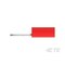 Te Connectivity Ring Terminal, #8 Stud Size, 22 AWG, 300 V, Nylon Insulated, Red 1-320551-2 - alternate 5